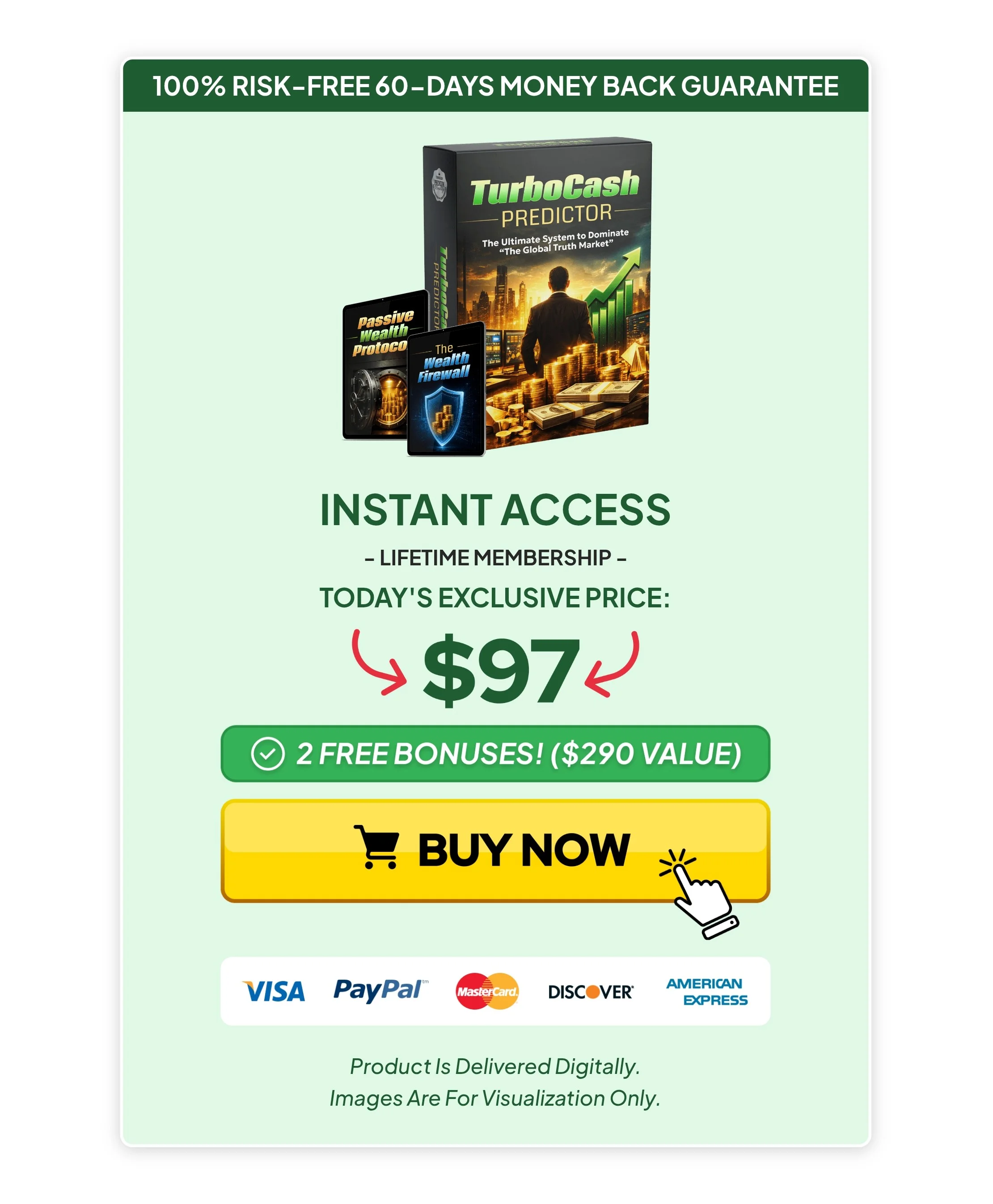 TurboCash Predictor™ pricing